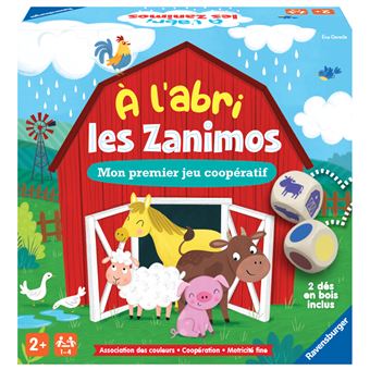 Jeu classique Ravensburger À l'abri les Zanimos