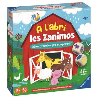 Jeu classique Ravensburger À l'abri les Zanimos