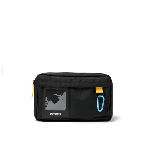 Sac banane crossbody Ripstop Polaroid pour appareil instantane et films - noir