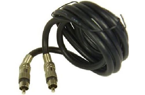 Câble vidéo Temium B6511 Coaxial blindé 1.5 m Noir