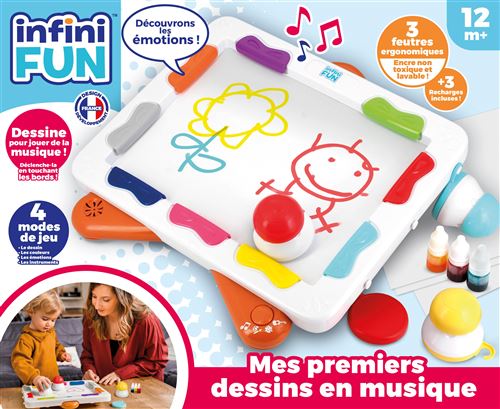 Jeu d'éveil Infinifun Mes Premiers Dessins en musique