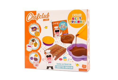 Cuisine créative Chefclub Kids l'Atelier Barres Chocolatés Best Friends