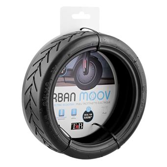 Pneu 8,5" pour trottinette électrique T'nB Urban Moov Noir