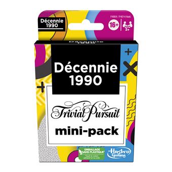 Jeu de culture générale Hasbro Gaming Trivial Pursuit Mini-Pack Modèle aléatoire