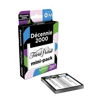 Jeu de culture générale Hasbro Gaming Trivial Pursuit Mini-Pack Modèle aléatoire