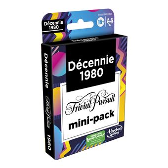 Jeu de culture générale Hasbro Gaming Trivial Pursuit Mini-Pack Modèle aléatoire