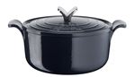 Cocotte avec Couvercle Lagostina Tradizione 012072031226 26 cm Noir