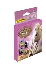 Blister de 8 pochettes Panini Chevaux