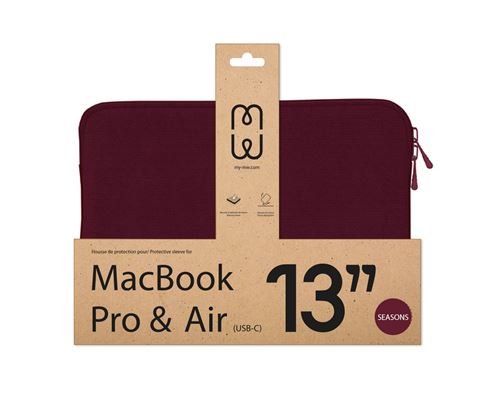 Housse de protection pour MacBook Pro 14 MW Seasons Rouge - Fnac.ch -  Housses PC Portable