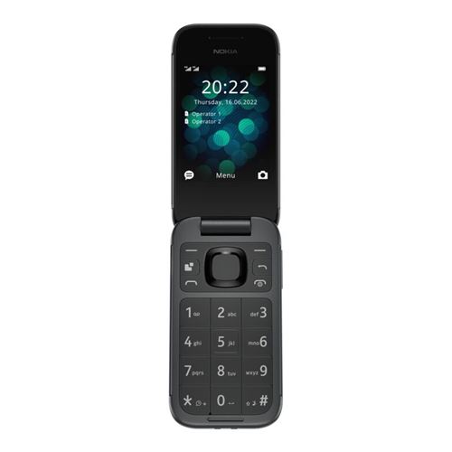 Téléphone portable basique Nokia 2660 Flip 2.8 128 Mo Noir