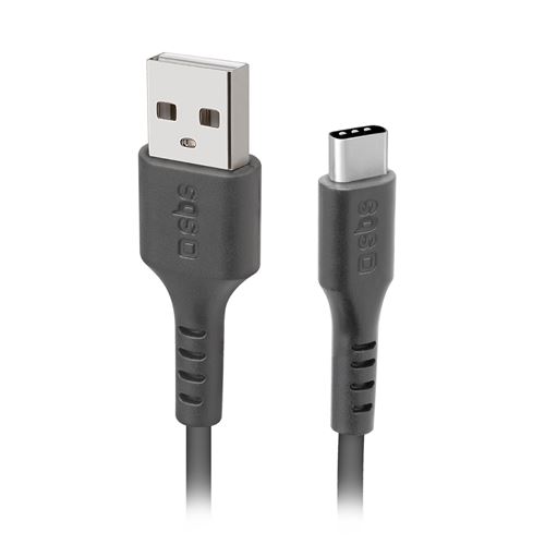 Câble de données SBS USB 2.0 vers USB Type-C 1,5 m Noir