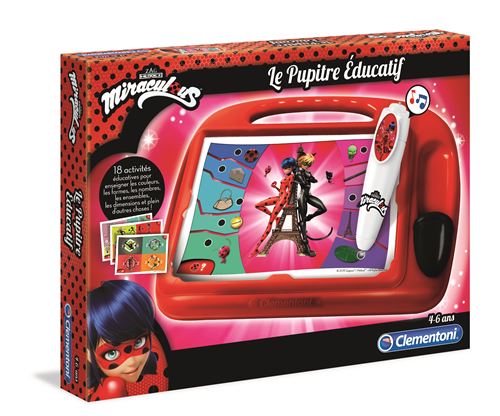 Jeux Ludo Éducatifs Clementoni Clementoni - Pupitre Educatif - Miraculous