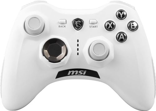 Manette gaming sans fil MSI Force GC30 V2 Blanc