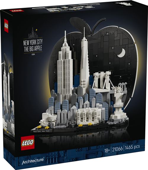 LEGO&reg; Architecture 21066 New York, la grosse pomme