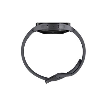 Montre connectée Samsung Galaxy Watch5 Boîtier Aluminium 40 mm Noir et Gris avec Bracelet Silicone Noir VERSION IMPORT