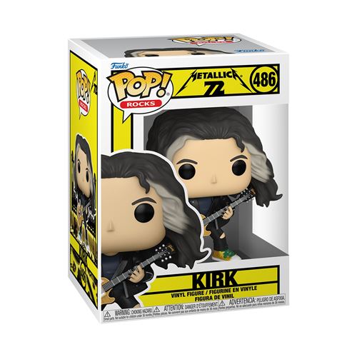 Metallica Figurine POP! Rocks Kirk 72 Seasons 9 cm - vue 2