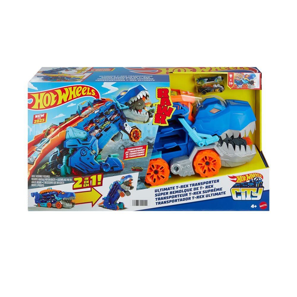 Circuit Hot Wheels Mega Transporteur Dino Autre circuits et véhicules Achat & prix fnac