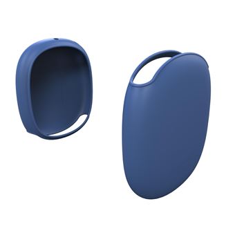 Etui en silicone On Earz Mobile Gear Bleu pour écouteurs AirPods Max - 1