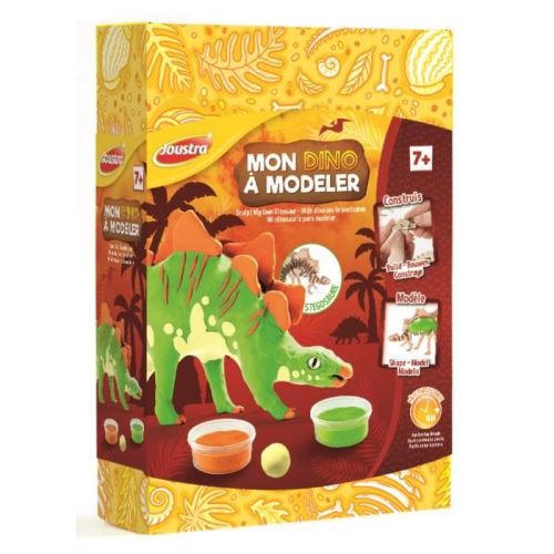 Mon Dino À Modeler Joustra Stegosaure