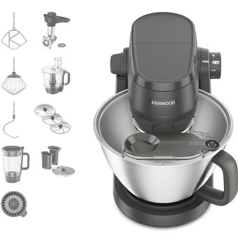 Robot pâtissier Kenwood Multi-Tasker KHC30.070GY Gris + Bol multifonction - 1