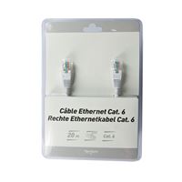 Câble réseau Ethernet (RJ45) catégorie 6A S/FTP jaune compatible avec Box  Internet PS5 PS4 Xbox Routeur Switch Modem Décodeur TV