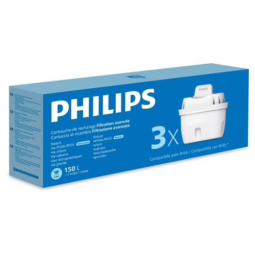 Pack 3 Cartouches Filtrantes Philips Awp211