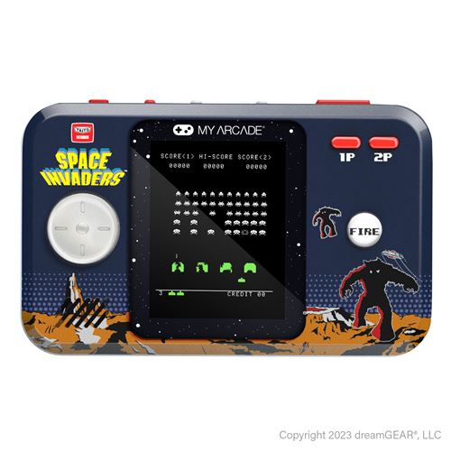 Console rétrogaming Just For Games Pocket Player PRO Space Invaders et
