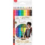 12 crayons de couleur Maped Harry Potter