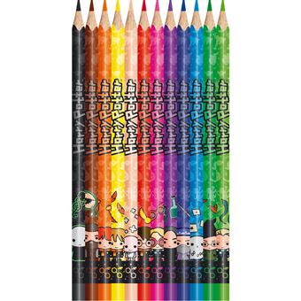 12 crayons de couleur Maped Harry Potter