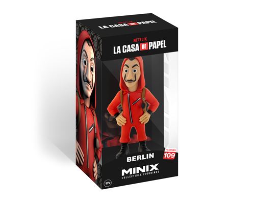 Figurine Minix La Casa de Papel Berlin avec masque 12 cm