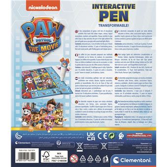 Stylo interactif Clementoni Pat'Patrouille