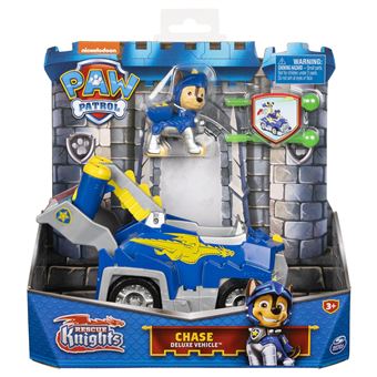 Véhicule avec figurine Pat Patrouille Rescue Knights Modèle aléatoire