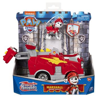 Véhicule avec figurine Pat Patrouille Rescue Knights Modèle aléatoire
