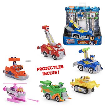 Véhicule avec figurine Pat Patrouille Rescue Knights Modèle aléatoire