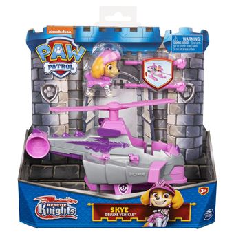 Véhicule avec figurine Pat Patrouille Rescue Knights Modèle aléatoire