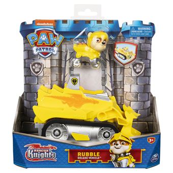 Véhicule avec figurine Pat Patrouille Rescue Knights Modèle aléatoire