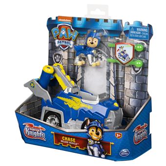 Véhicule avec figurine Pat Patrouille Rescue Knights Modèle aléatoire