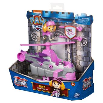 Véhicule avec figurine Pat Patrouille Rescue Knights Modèle aléatoire