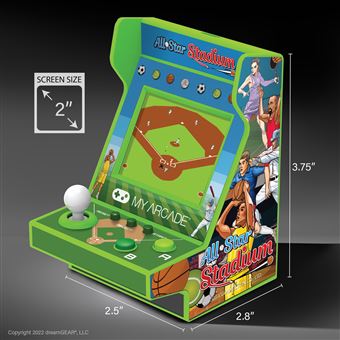 Console rétrogaming My Arcade Pico Player Portable Retro Arcade All-Star Stadium