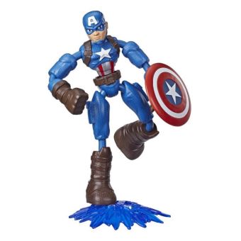 Figurine Marvel Avengers Captain America Bend and Flex 15 cm