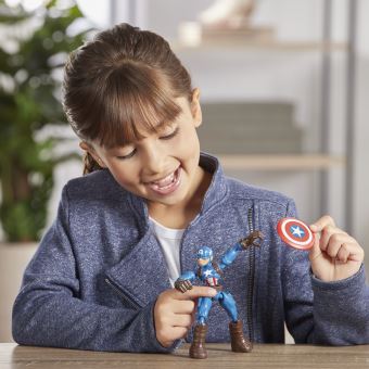 Figurine Marvel Avengers Captain America Bend and Flex 15 cm