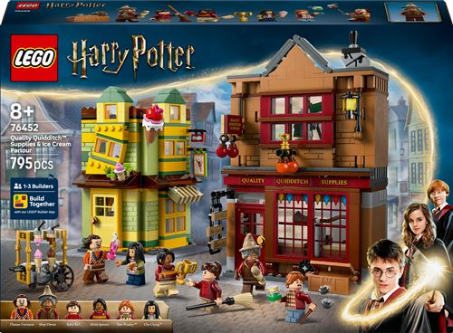 LEGO® Harry Potter™ 76452 Magasin d'accessoires de Quidditch™ et marchand de glaces