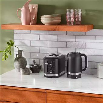GRILLE-PAIN 2 TRANCHES KITCHENAID - NOIR RÉGLISSE