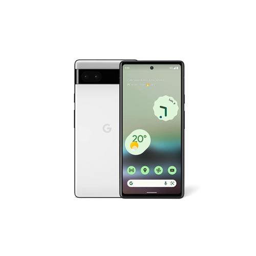 Smartphone Google Pixel 6a 6,1"" 5G Double SIM 128 Go Blanc État correct - Google reconditionné disponible sur Fnac