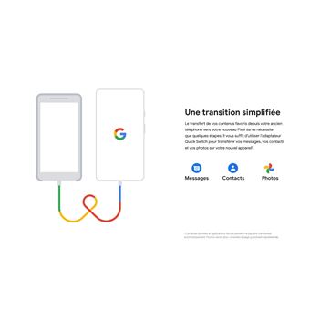 Smartphone Google Pixel 6a 6,1" 5G Double SIM 128 Go Blanc