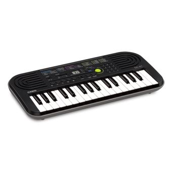 Mini clavier Casio SA-47 32 touches 100 sons 50 rythmes Noir et Gris