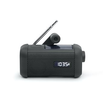 Radio portable solaire Muse MH-08MB Noir - 1