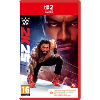 WWE 2K25 Code in a box Nintendo Switch 2
