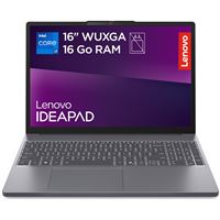 PC portable Lenovo IdeaPad Slim 3 16IRH10 16" 60 Hz Intel® Core™ i7 16 Go RAM 512 Go SSD Gris lunaire