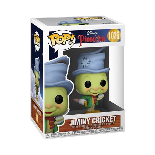 Acheter Figurine Funko Pop Disney Pinocchio Street Jiminy État correct - 17,43 € Figurine Funko Pop Disney Pinocchio Street Jiminy État correct - Funko reconditionné disponible sur Fnac